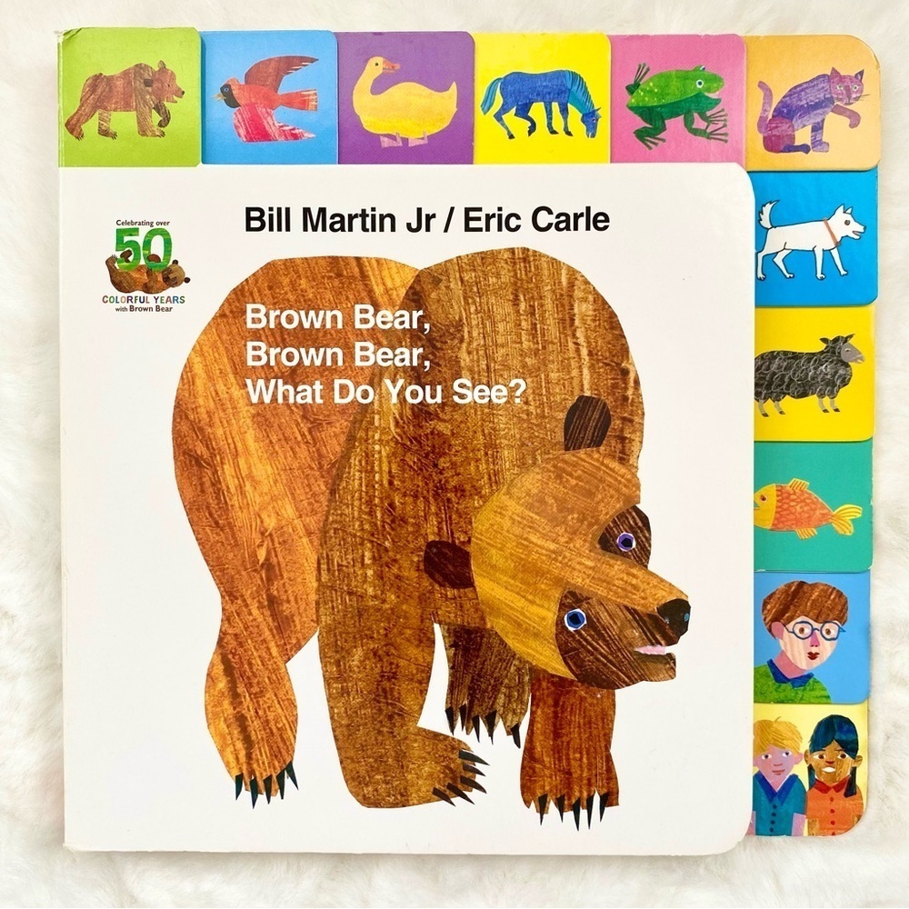 Brown Bear, Brown Bear What Do You See, Baby Colors Numbers 5 Book Lot - Picture 2 of 6